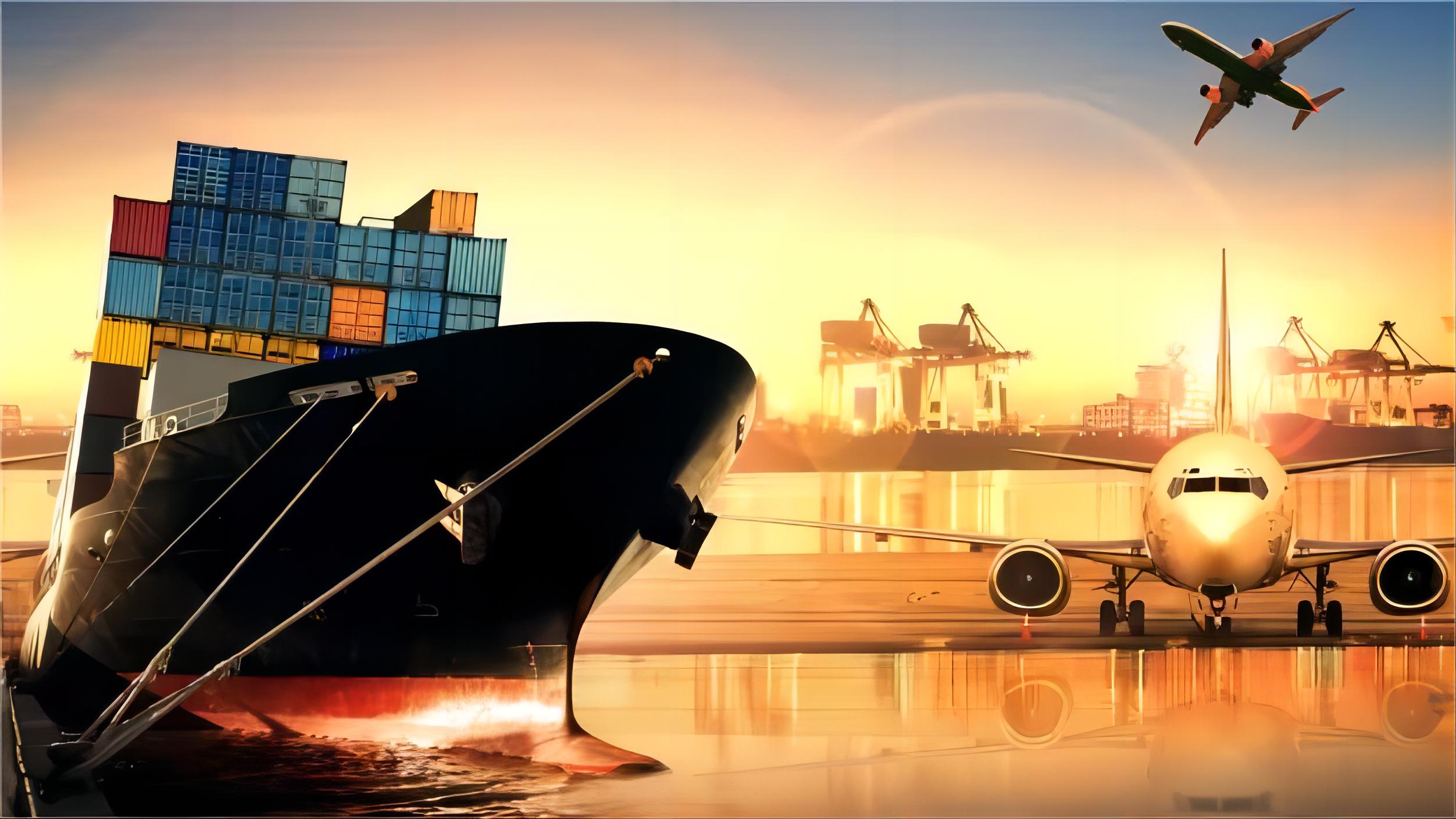 Bulk cargo vessel at a major Chinese port ready for transport to the Netherlands
