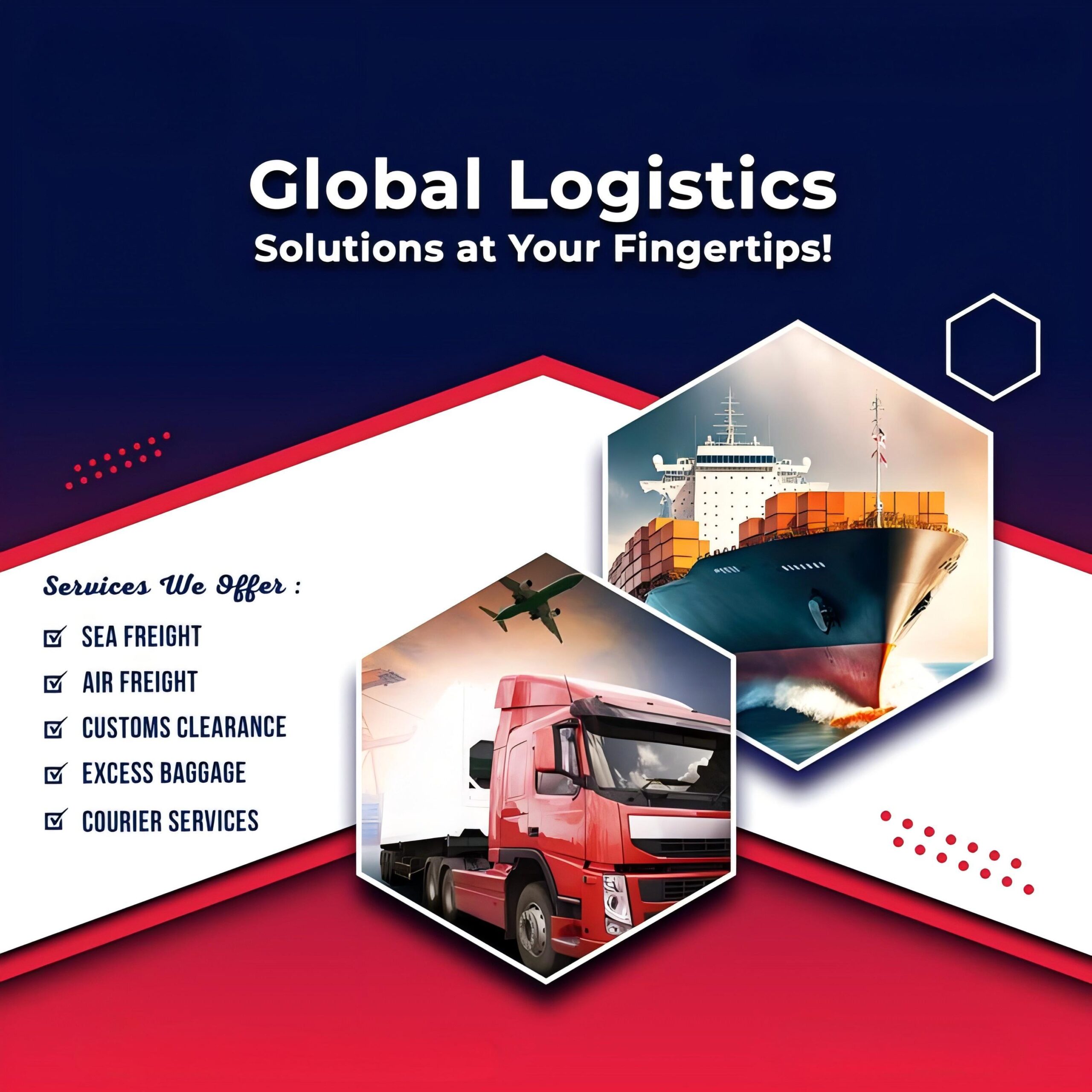 Professional logistics team managing sea freight documentation
