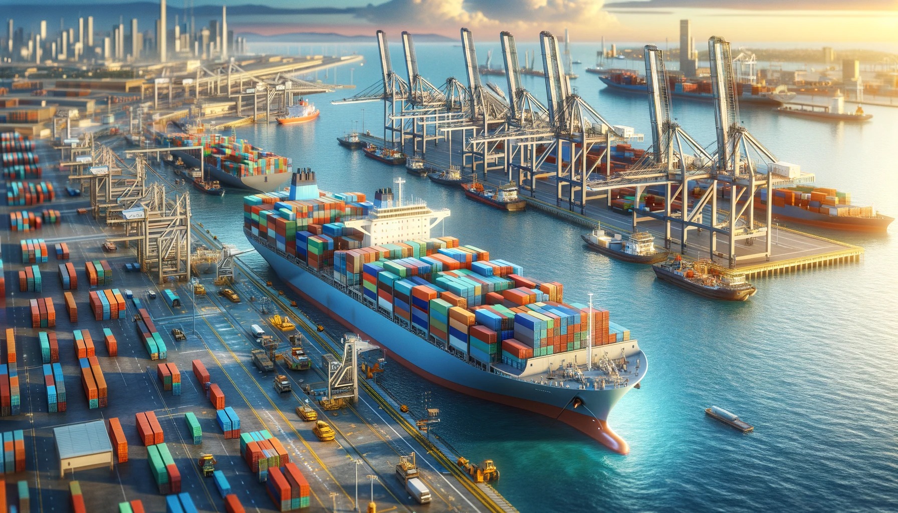 Logistics professional checking customs documentation for UK imports
