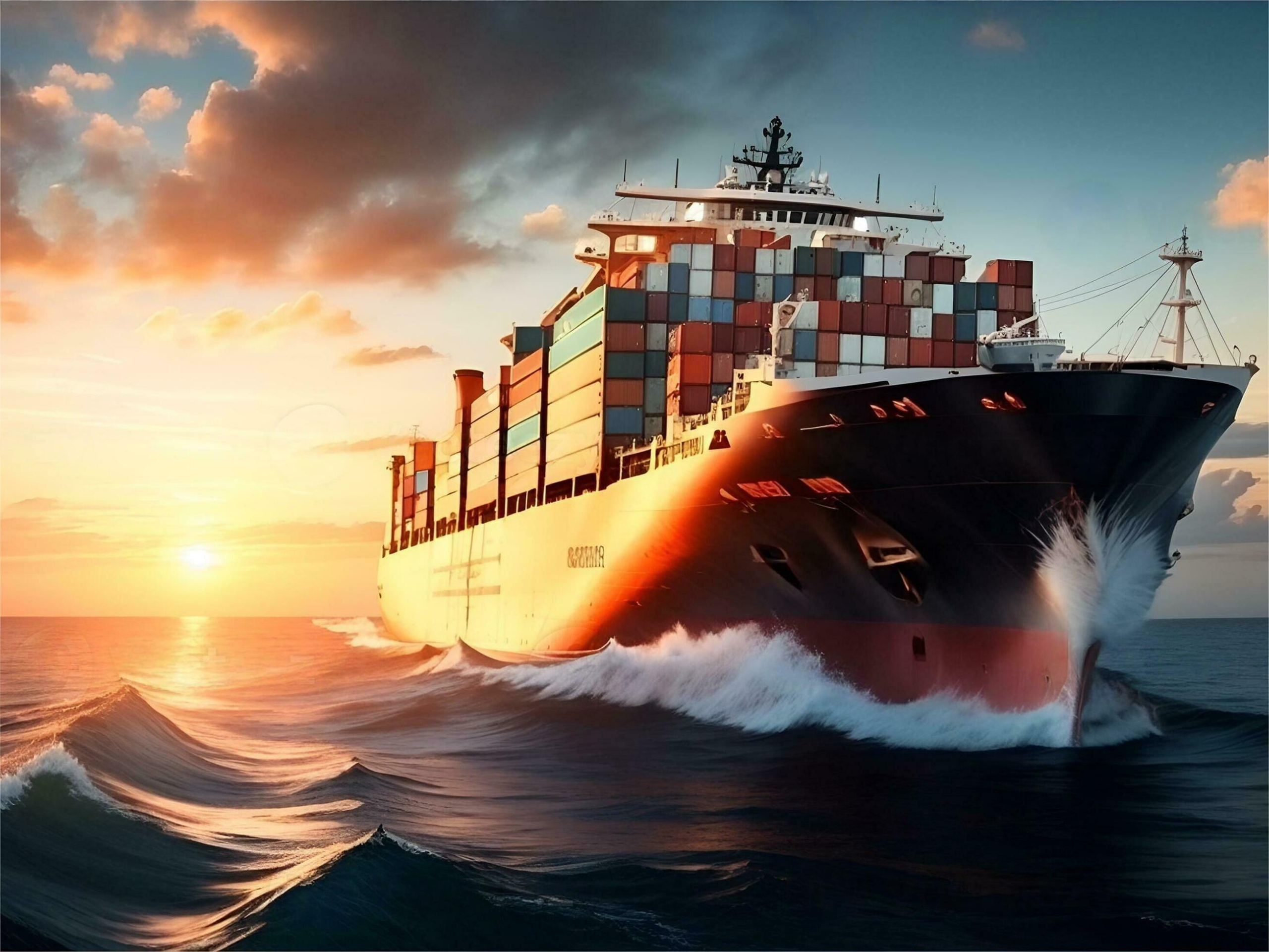Modern logistics warehouse in China handling Amazon FBA prep services