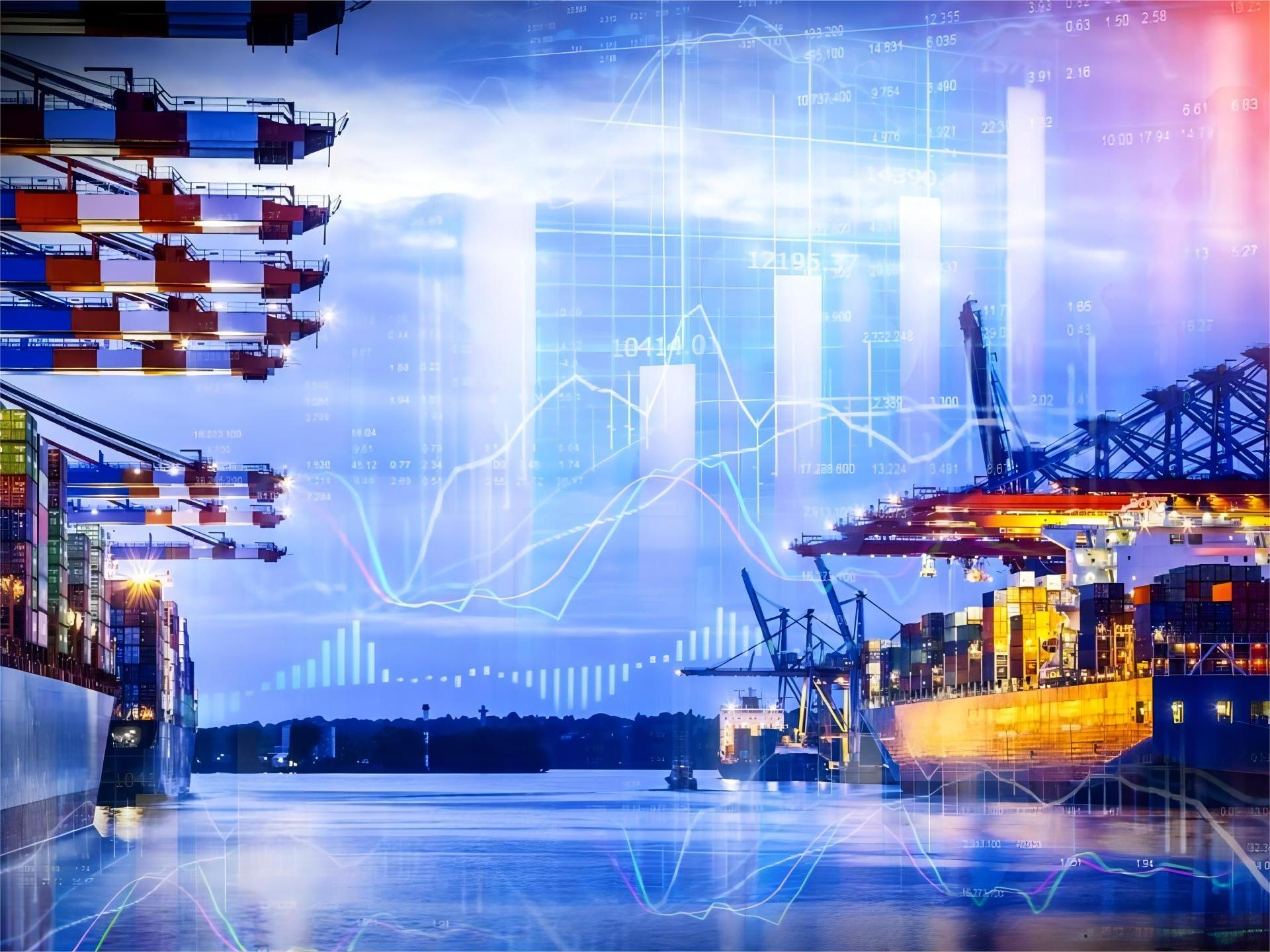 Logistics comparison chart for sea and air freight