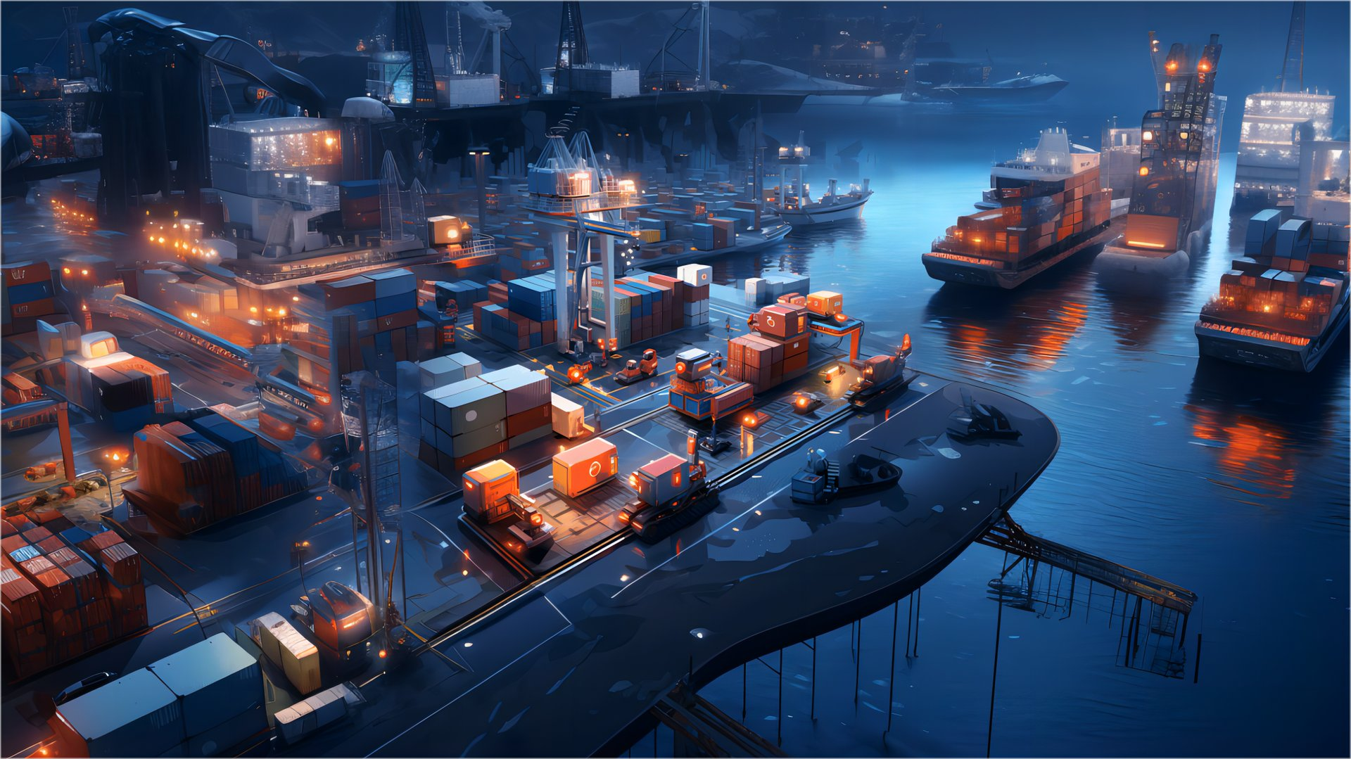 Efficient warehouse management and distribution for international shipping