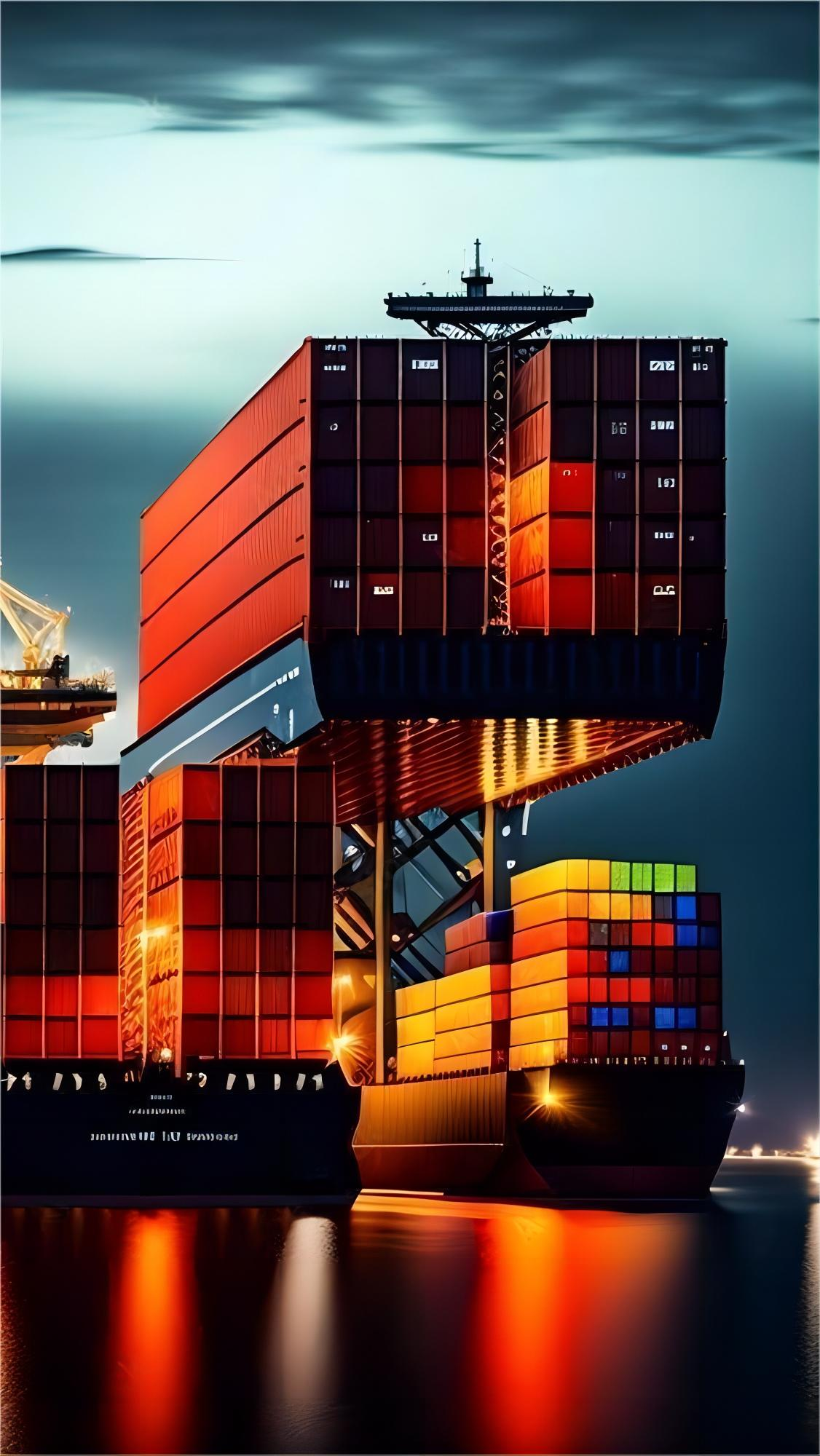 Professional logistics team managing global ecommerce shipments