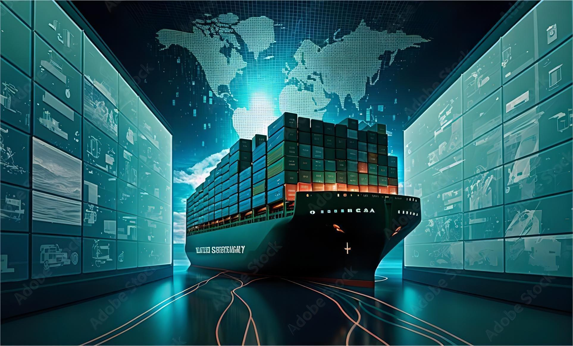 Logistics workflow diagram